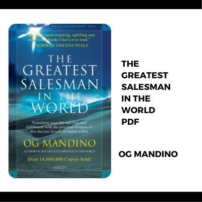The Greatest Salesman in the World PDF