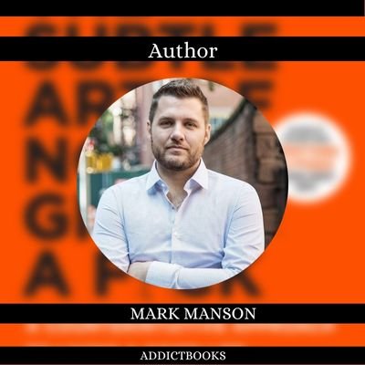 Mark Manson Author